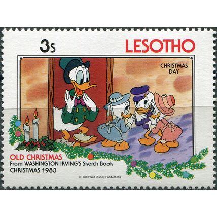 Lesotho. 1983. Christmas - Disney - Christmas Day (MNH **) Stamp