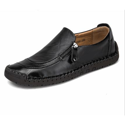 Men's one pedal driving shoes men Upper leather Shoes