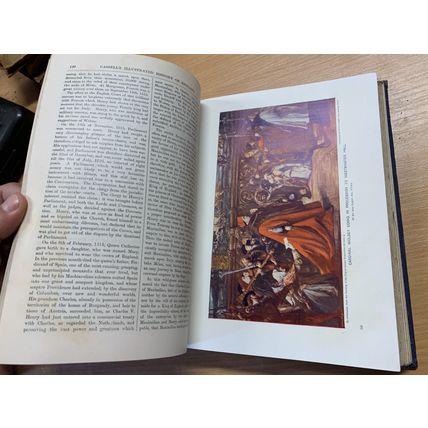 c1900s CASSELL'S HISTORY OF ENGLAND VOLUME 2 ILLUSTRATED 1.6kg HB BOOK (P8)