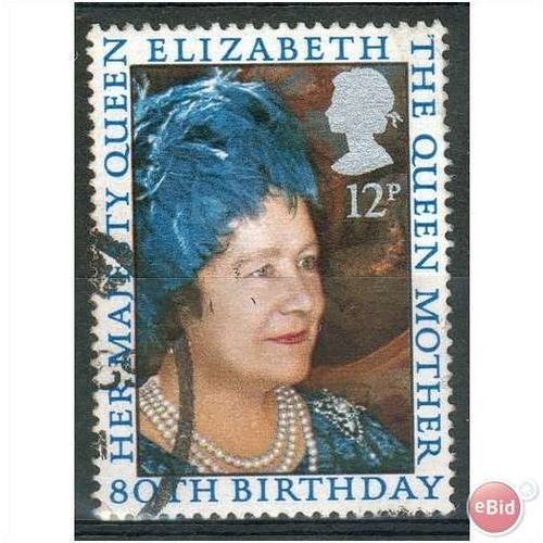 GB stamps 1980 used single - SG 1129 - Queen Mum's 80th Birthday