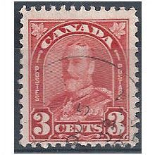 Canada 1930 SG293 3c Scarlet Fine.Used.