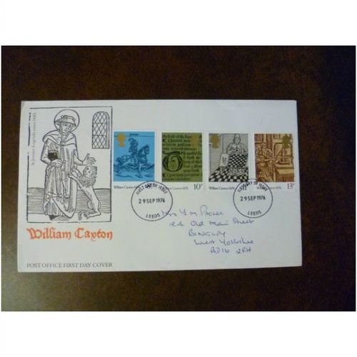 1976 GB Collection year set of 7 PO First Day Covers FDI stamps 2