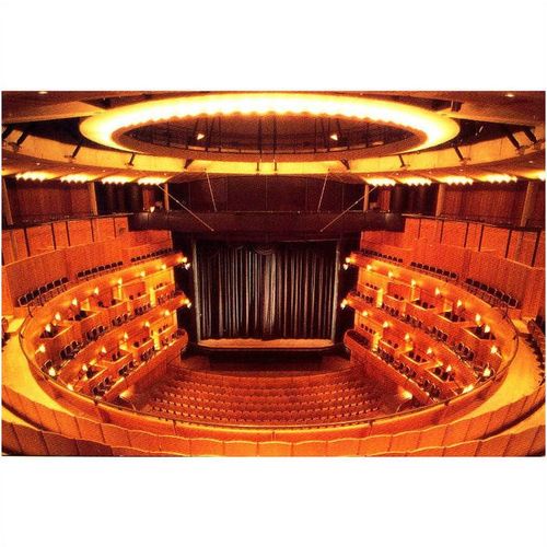 Colour Postcard - Auditorium from the Circle Glyndebourne, Sussex