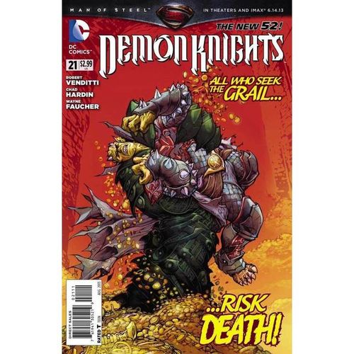 Demon Knights (2011) #21 DC Comics New 52! Etrigan Madame Xanadu Vandal Savage