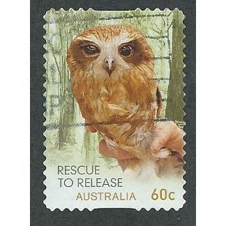 AUS 2010 60c (S/A) 'RESCUE TO RELEASE- OWL' FINE USED (EBID36-769)