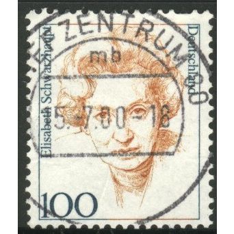 Germany 1997 - SG2785 - 100pf - Elizabeth Schwarzhaupt (politician) - used