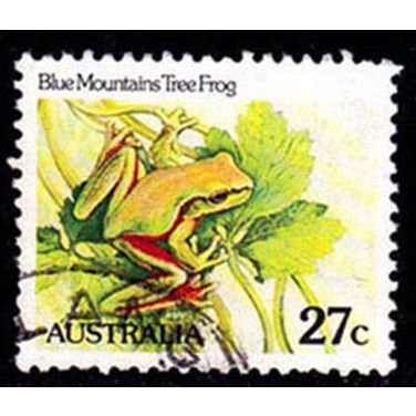 Australia 1982 Animals Reptiles & Amphibians 27c Used Stamp Tree Frog