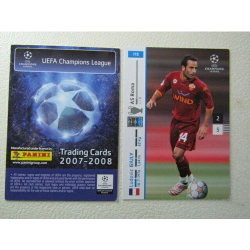 Panini UEFA 2007-2008 Champions League Football Card Variants (ef1)