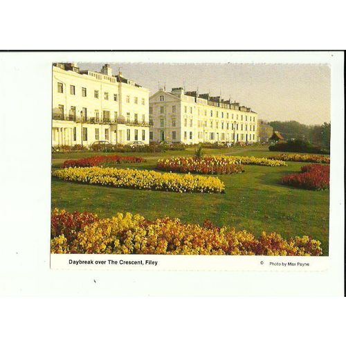 Yorkshire FILEY The Crescent Postcard