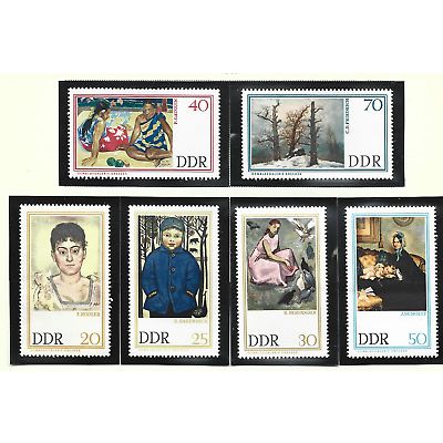 German Democratic Republic Stamps Scott #909 To 914, Mint Never Hinged