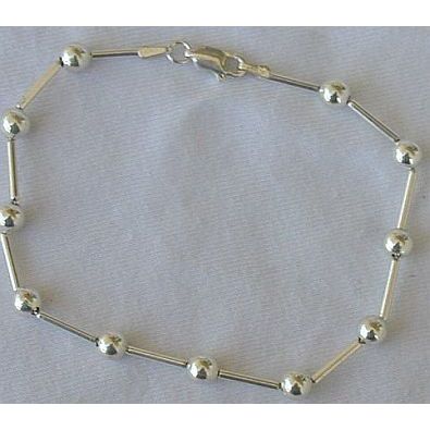 silver balls bracelet