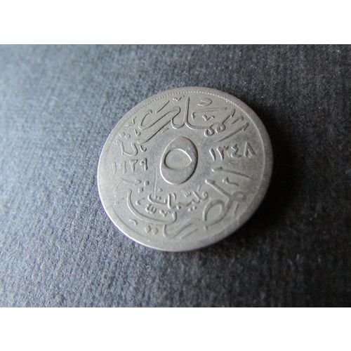 1929 EGYPT 5 MILLIEMES FREE POST. AF
