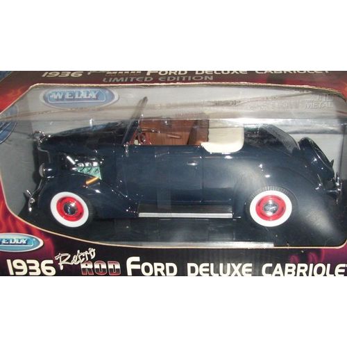 1/18 1936 Ford cabriolet, Resto Rod