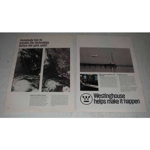 1974 Westinghouse Ad - Before Life Gets Safer