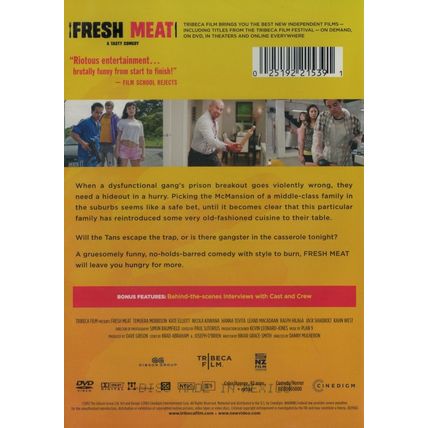 Fresh Meat (DVD) Temuera Morrison, Kate Elliott, Nicola Kawna NEW