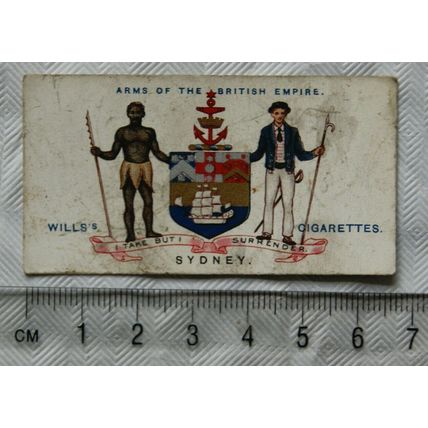 1910 Wills Arms of the British Empire No. 2 Sydney, Australia