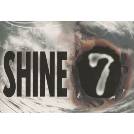 Oasis Supergrass Paul Weller Shine 7 CD Advertising Postcard