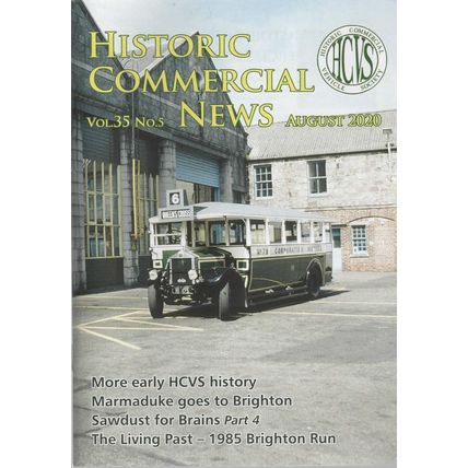 Historic Commercial News, Volume 35 No. 5 August 2020