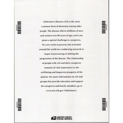 ZAYIX US 4358 MNH Alzheimer's Sheet Medicine Medical 060823SL17