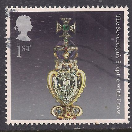 GB 2011 QE2 1st Crown Jewels used SG 3207 ( L1332 )