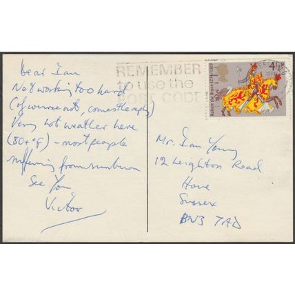 Sarah Norton - Rogate, Sussex, 1974 - Postcard