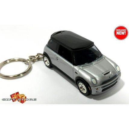RARE KEYCHAIN SILVER BLACK BMW MINI COOPER CUSTOM Ltd LIMITED GREAT GIFT