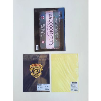 BIOHAZARD Welcome To Raccoon City Movie Pamphlet + Shitajiki + Sticker Set