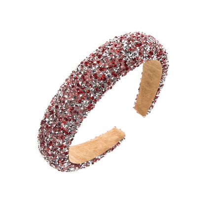 Baroque Women's Headband Embellished Jewelled Hairband Crystal Hair Crown Party