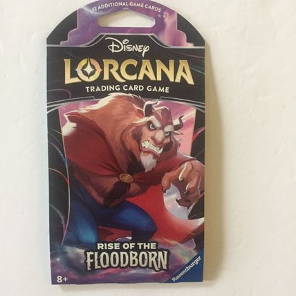 NEW Disney Lorcana Rise of the Floodborn Trading Card Game Beast Art