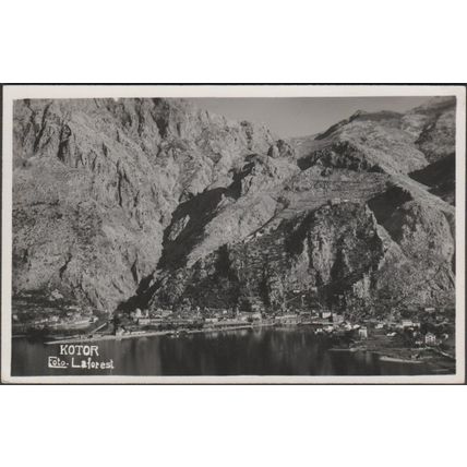 Opći Pogled, Kotor, c.1930 - Foto-Laforest Razglednica