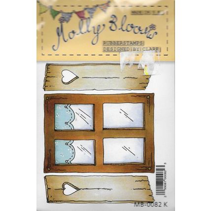 Molly Blooms. MB-0082 Stamp. Stamping Cardmaking Scrapbooking Crafts