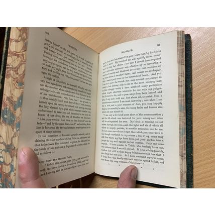 RARE* 1871 "THE WORKS OF THOMAS HOOD" VOLUME 5 ANTIQUE BOOK (P4)