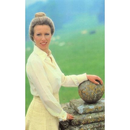 Princess Anne 30th Birthday Beautiful Award Photo Postcard