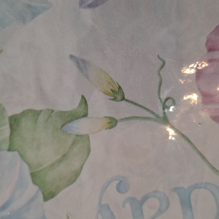 Vintage New American Greetings HAPPY BIRTHDAY WRAPPING PAPER Gift Wrap Flowers
