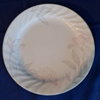 Vintage Lot 4 CORELLE By Corning PINK TRIO 7 1/4" BREAD Butter PLATES Dessert