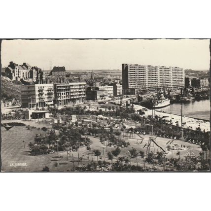 Jardins du Casino de la Plage, Boulogne-sur-Mer, c.1960 - La Cigogne Photo CPSM