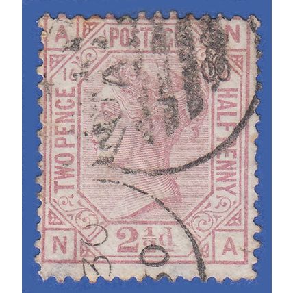 GB QV 1879 2.5d ROSY MAUVE PLATE 16 NA SG141 GU