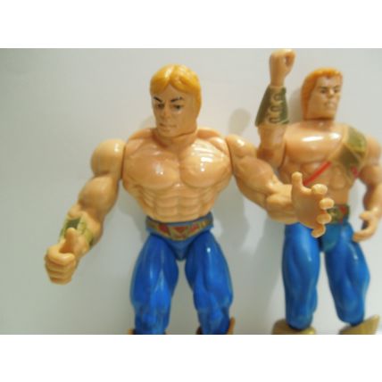 Vintage MOTU He-Man Action Figure Lot - 1988 & 1990 Mattel Malaysia Masters of
