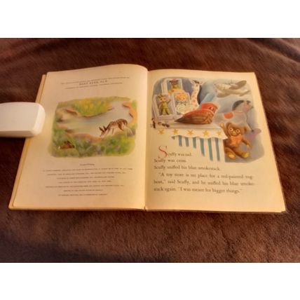 Little Golden Book Scuff The Tugboat (B) Edition By Gertrude Crampton 1948