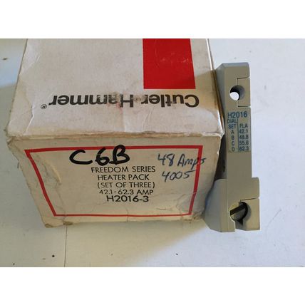 NEW LOT 2 (6 Pcs) CUTLER-HAMMER H2016-3 & H2014-3 FREEDOM HEATER PACK H2014,DD