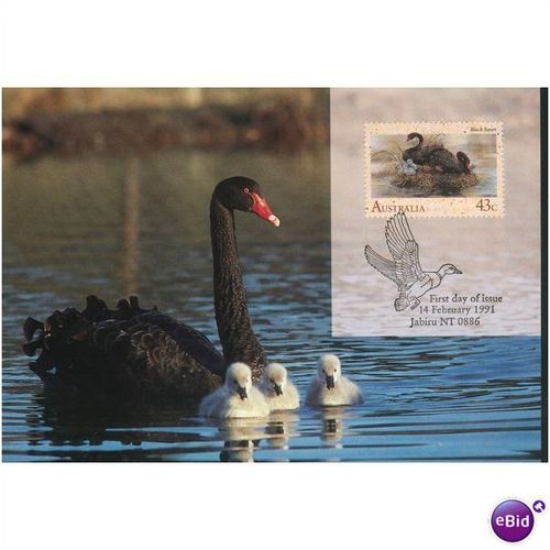 Australia FDI Postcard set 1991 - Water Birds