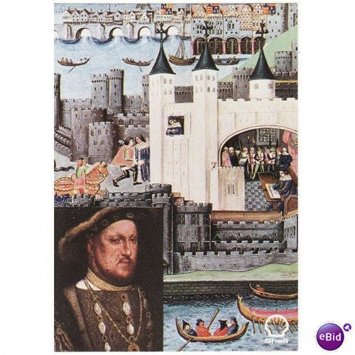 Shell Great Britons Card 1972 : KING HENRY VIII 1491-1547