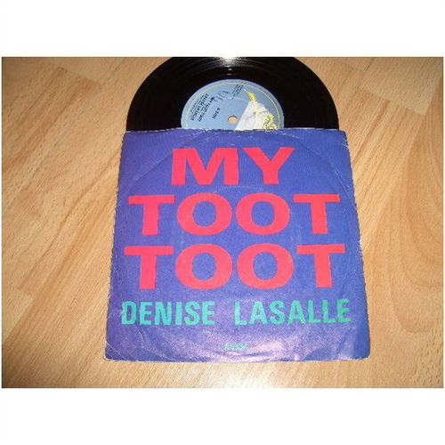 denise lasalle, my toot toot. 1985 7" p/s. epic , a 6334