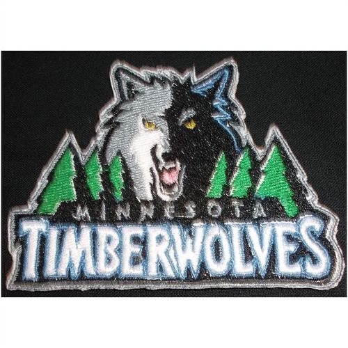 Minnesota Timber Wolves Logo Iron On Patch