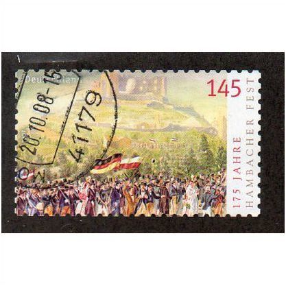 GER 2007 €1.45 (S/A) 'HAMBACHER FEST' FINE USED (EBID30-521)