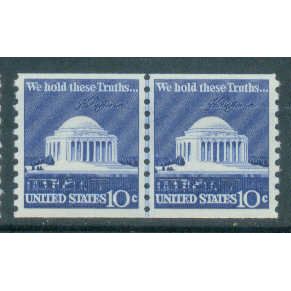 1520 10c Jefferson Memorial Fine MNH CLP B0982