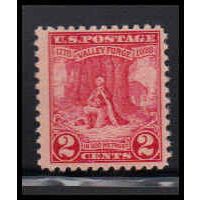 645 2c Valley Forge Just Clears MNH O1395