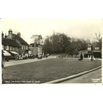 Buckinghamshire CHALFONT ST GILES Green Postcard (Frith CFG.9)