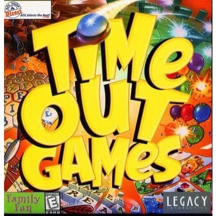 Time Out Games (PC-CD, 2000) for Windows 95/98 - NEW CD in SLEEVE