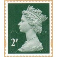 2020 Machin Security 2p With M20L From Counter Sheet. Unfranked On Piece
